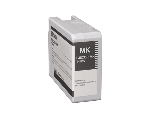 Epson ColorWorks C6000/C6500 Black Ink Cartridge Matte - SJIC35P(MK) / SKU: C13T44B520